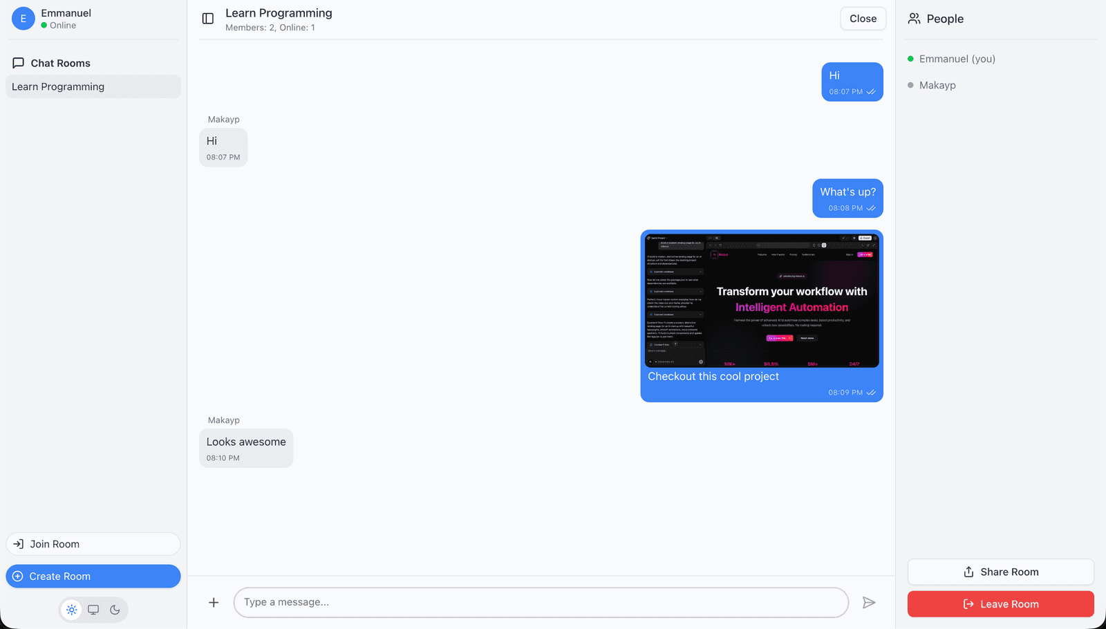 Private Chat